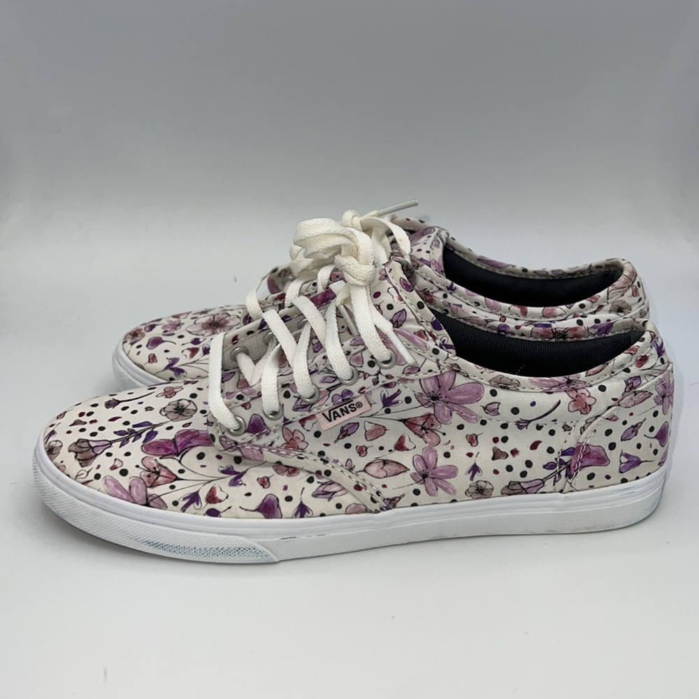 Vans Floral shoes, Women’s size 7